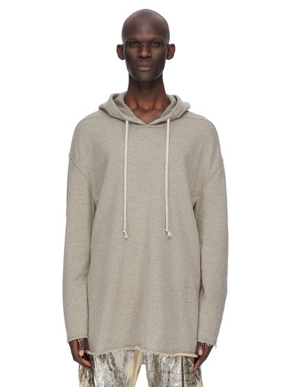 DRKSHDW FW25 CONCORDIANS TOMMY LS SWEAT IN DIRTY PEARL DOUBLE