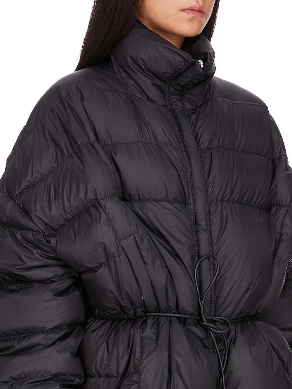 ジャケット・アウター Rick Owens nylon gather coat RICK OWENS - JACKETS - Rick Owens