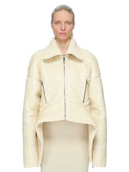 ジャケット RICK OWENS Woman Jacket Beige RP01E7737SCH 15 RICK OWENS - JACKETS - Rick Owens