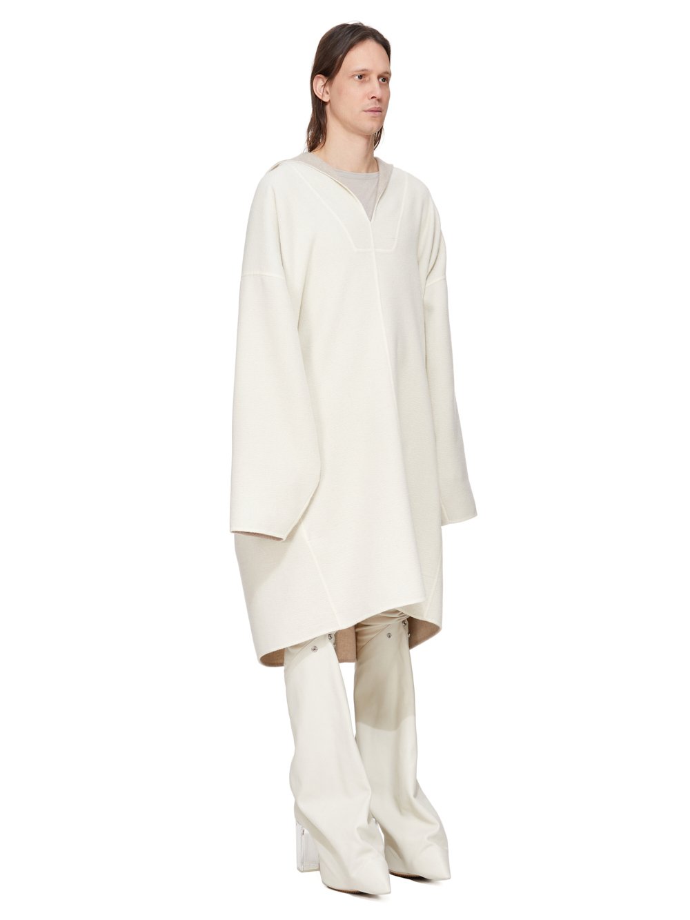 Rick Owens 変形コート Rick Owens Officer コート | ブラック | FARFETCH JP