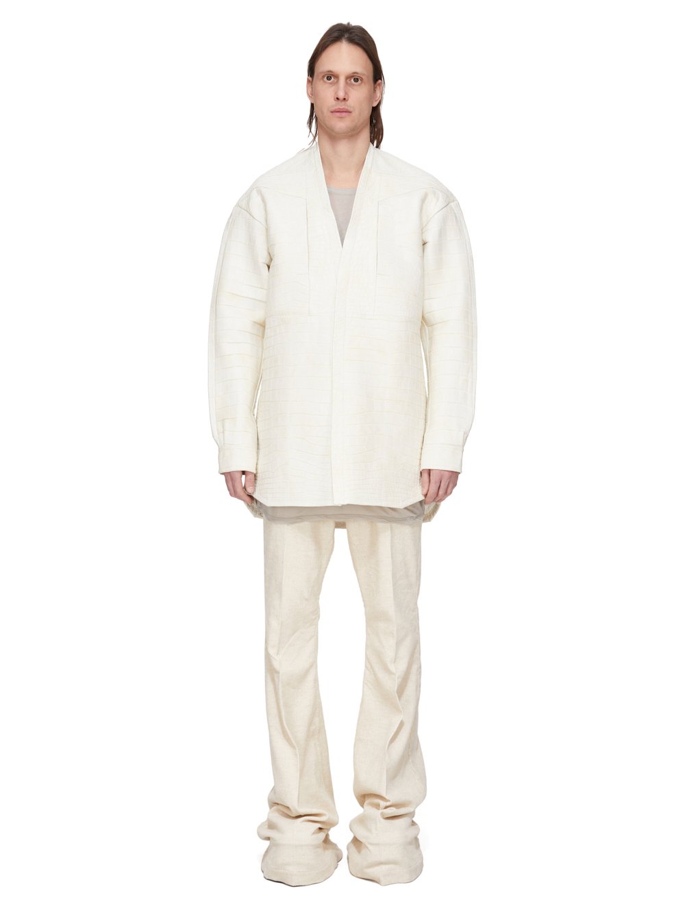 【Rick Owens】07ss White Cardigan archive Rick Owens】07ss White Cardigan archive Rick Owens】07ss