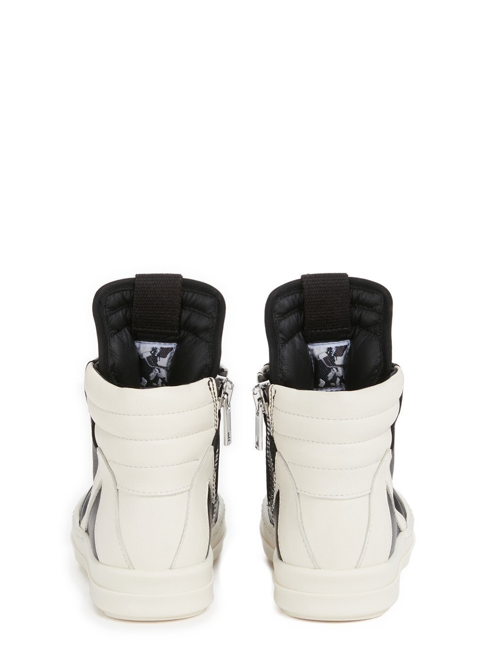 Rick Owensレザー ブラック ホワイト スニーカー 28 RICK OWENS - SHOES - Rick Owens