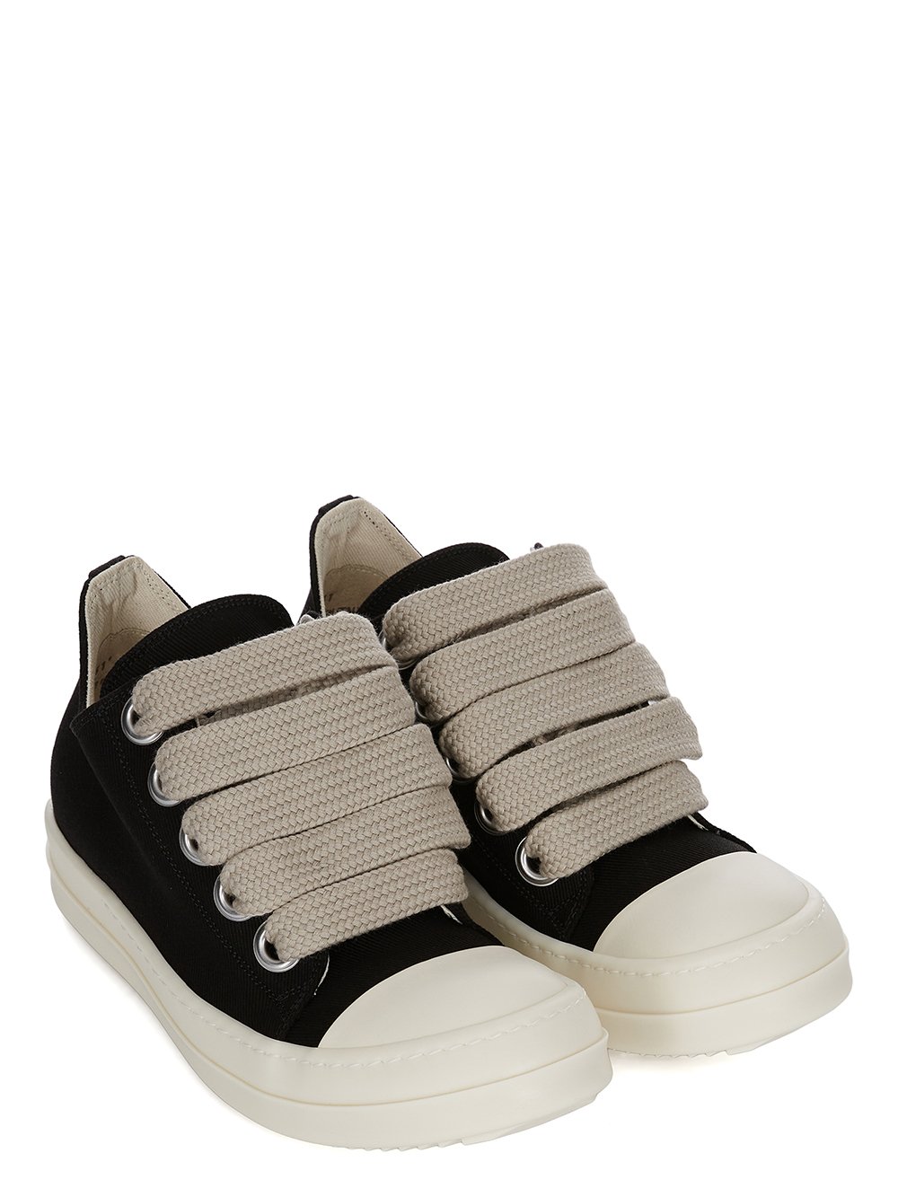 【RICK OWENS】DRKSHDW ローカットスニーカー　42 Rick Owens DRKSHDW ローカット スニーカー | ブラック | FARFETCH JP