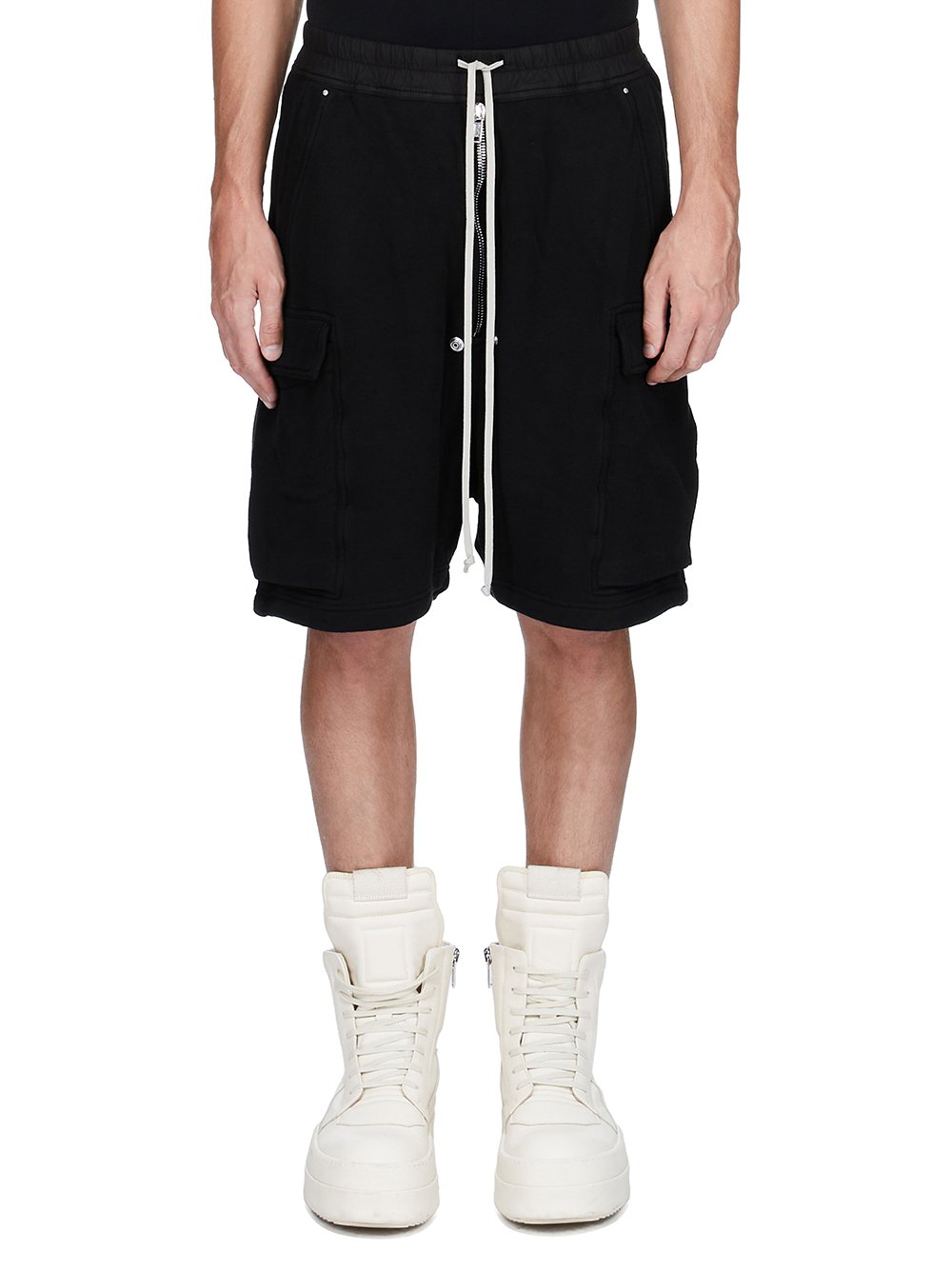 Rick Owens DRKSHDW Geth Cutoffs Shorts | Black | FARFETCH Drkshdw