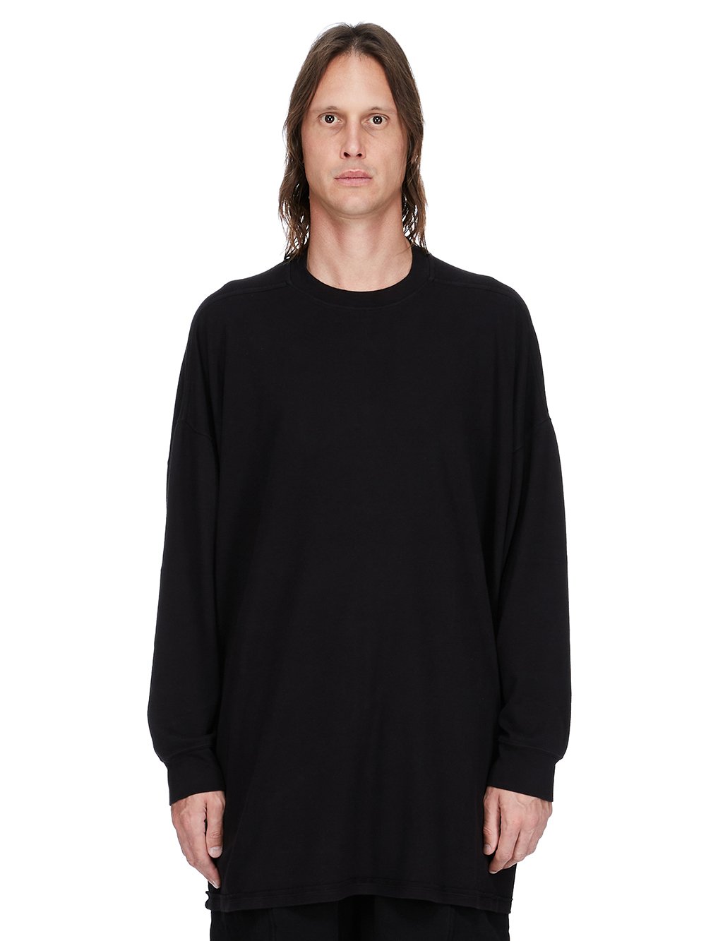 トップス Rick Owens double long sleeve T drkshdw RICK OWENS LONG SLEEVE DOUBLE TSHIRT DARK DUST – SUUS