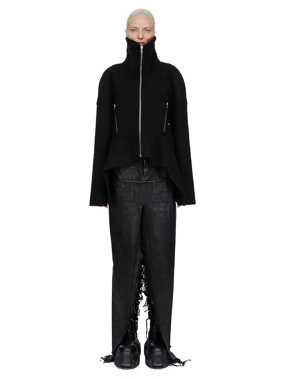 美品　Rick owens 黒 タイトスカート タイトスカート RICK OWENS(リックオウエンス) - 海外通販のBUYMA