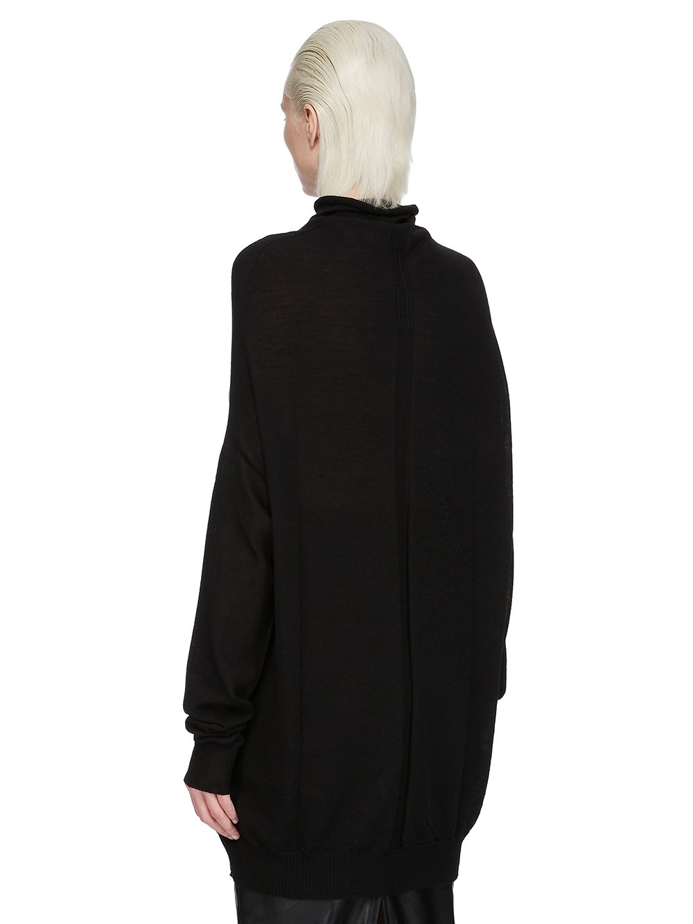 R827.2 Rick Owens ブラック ニットネックウォーマー R827.2 Rick Owens ブラック ニットネックウォーマー Rick Owens