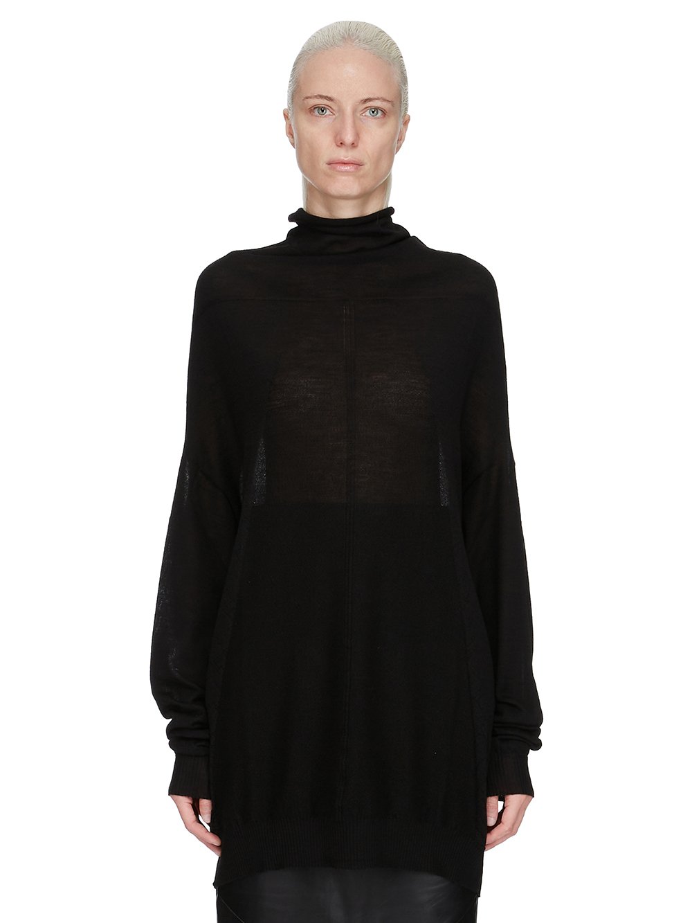 R827.2 Rick Owens ブラック ニットネックウォーマー リックオウエンス通販 Rick Owens | アーム ウォーマー RICK