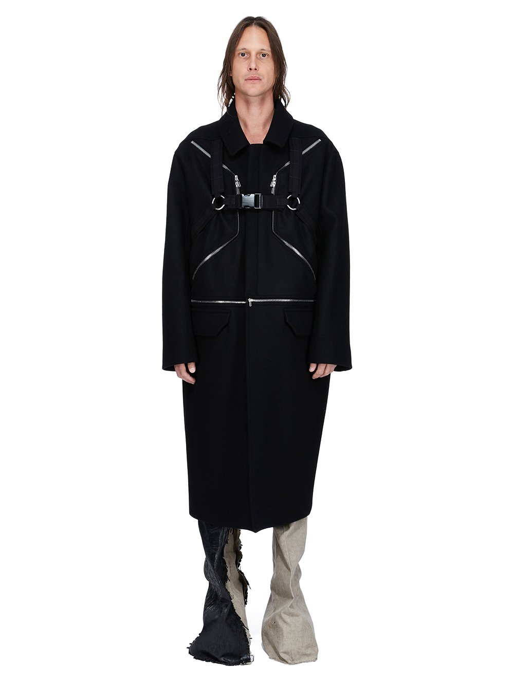ジャケット・アウター Rick Owens 21SS SHORT ZIPPED CAPE 38 ジャケット・アウター Rick Owens 21SS SHORT ZIPPED CAPE 38