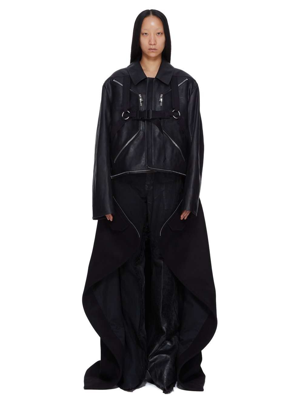 ジャケット・アウター Rick Owens nylon gather coat RICK OWENS - JACKETS - Rick Owens