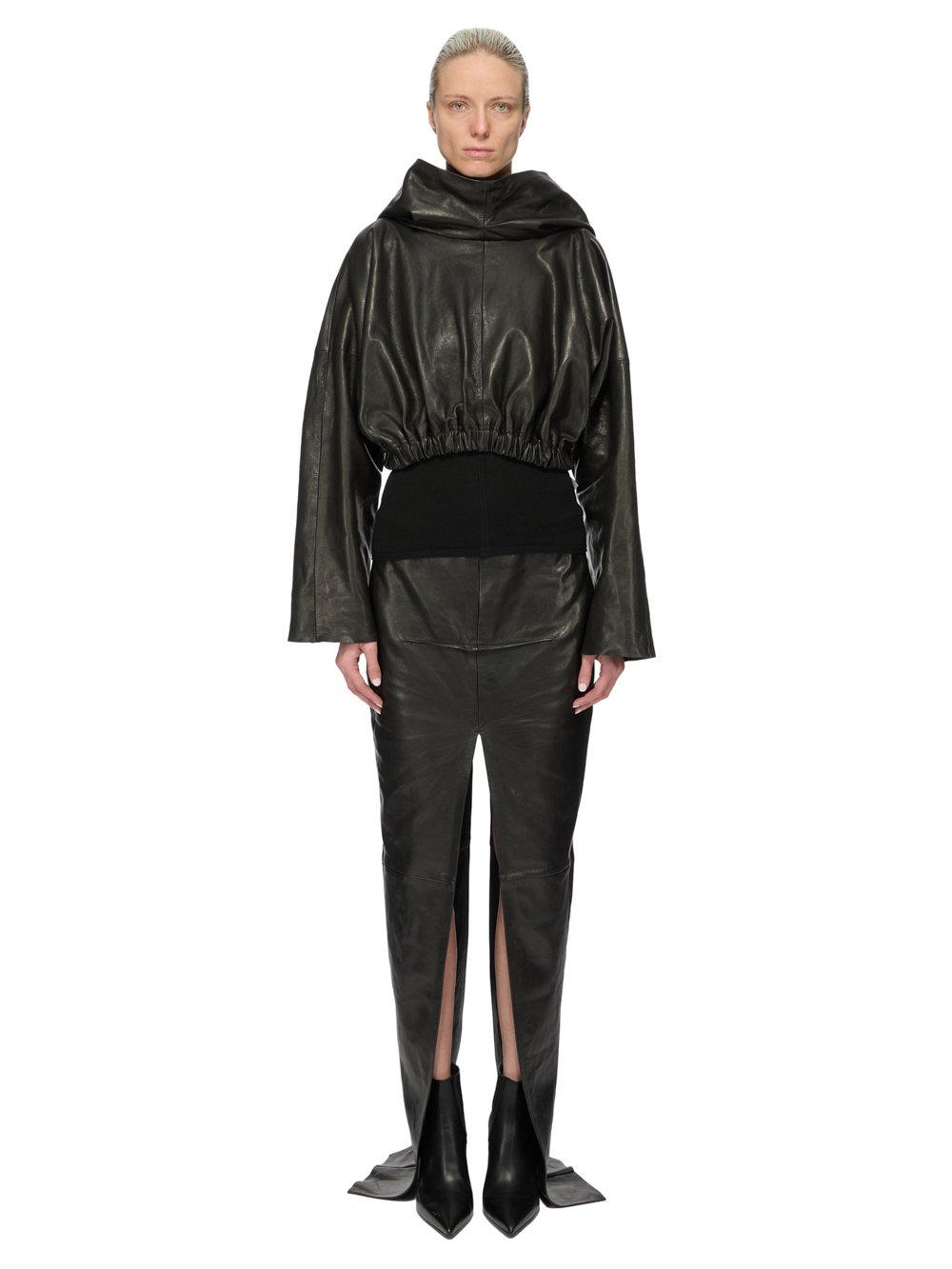 Rick Owen’s スカート Rick Owens ゴデット ウールスカート | ブラック | FARFETCH JP