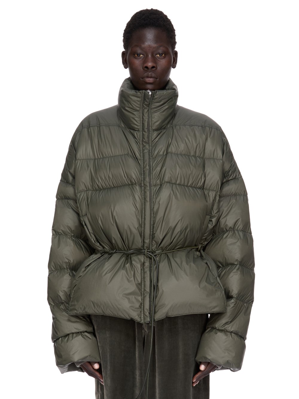 ジャケット・アウター Rick Owens nylon gather coat RICK OWENS - JACKETS - Rick Owens