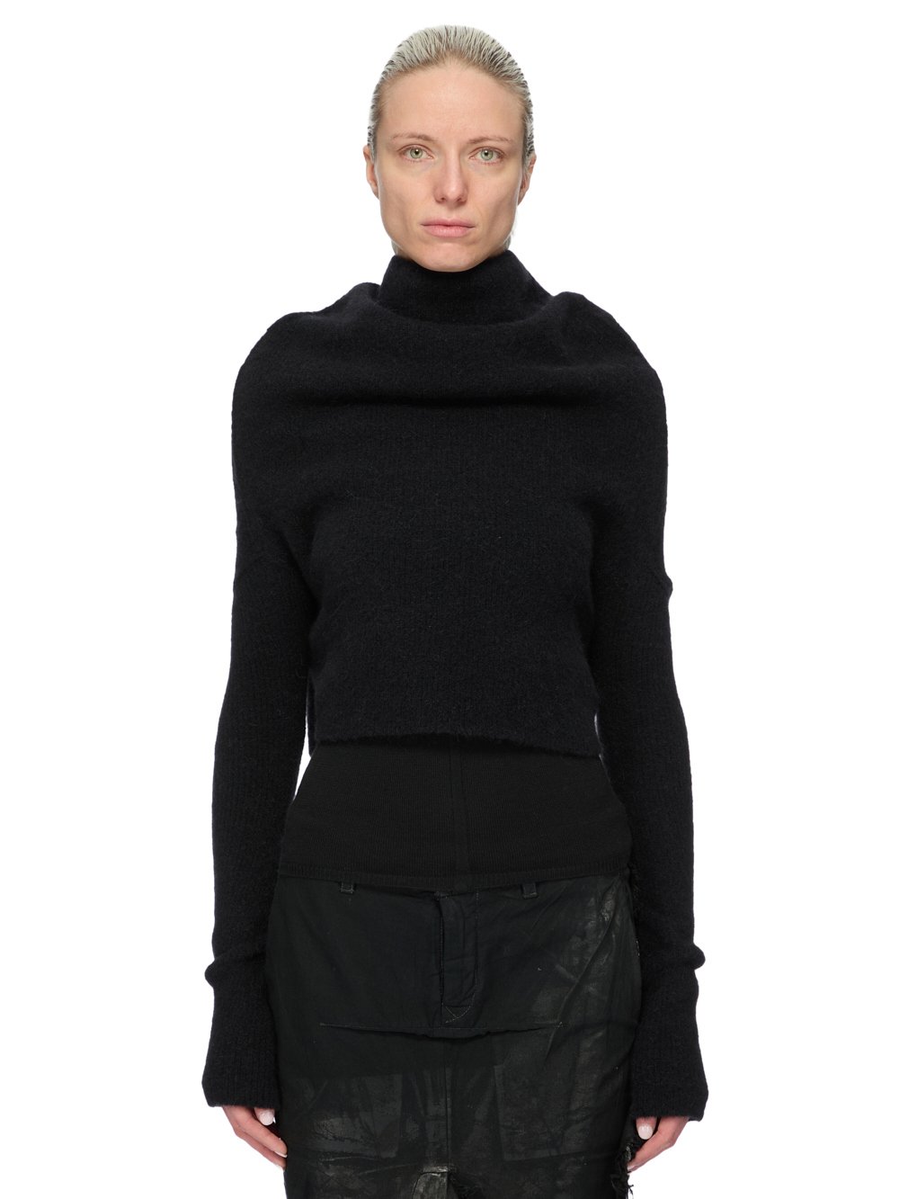 L*y様 rick owens コットンネックウォーマー RICK OWENS - 【25AW】タートル カットソー サーフ 長袖 Tシャツ