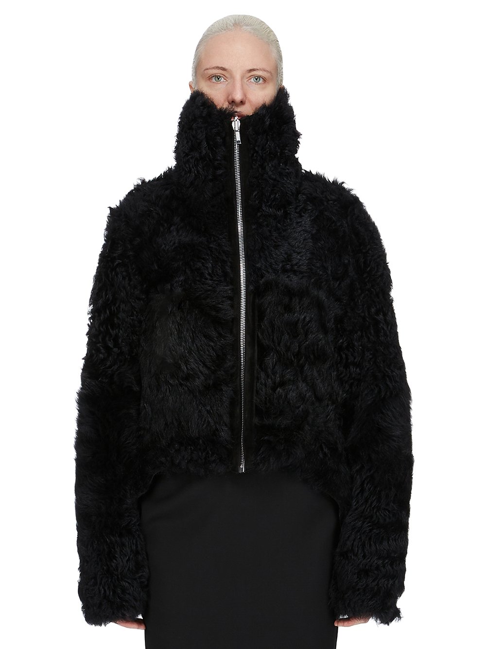 Rick Owens　黒 フード付き ジャケット Rick Owens DRKSHDW フーデッド ジャケット | ブラック