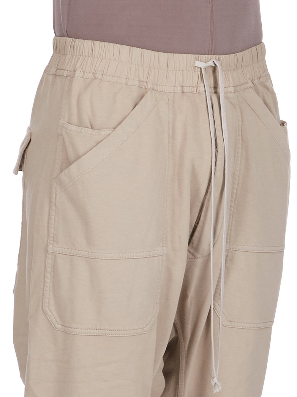 DRKSHDW FW25 CONCORDIANS CLASSIC CARGO DRAWSTRING IN DIRTY PEARL