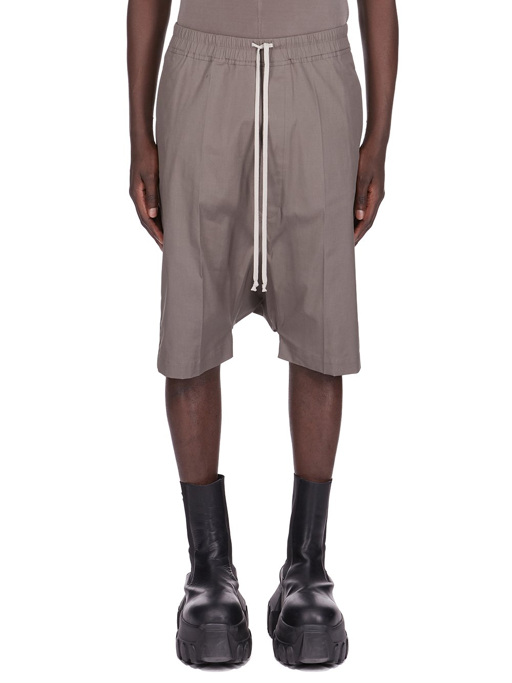 RICK OWENS FW25 CONCORDIANS RICKS PODS IN BLACK HEAVY COTTON