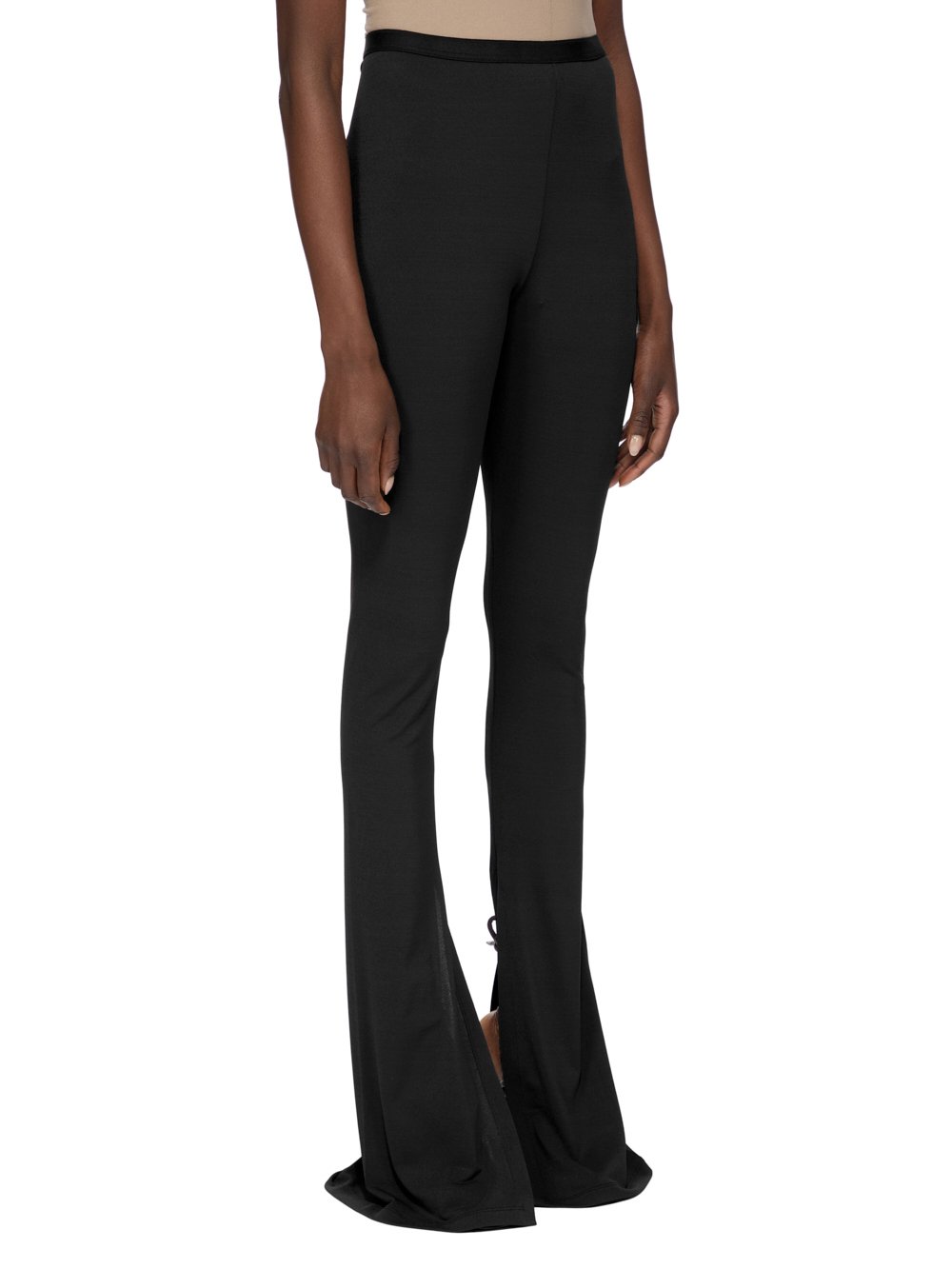 RICK OWENS LILIES FW25 CONCORDIANS CARMEN PANTS IN VISCOSE CREPE