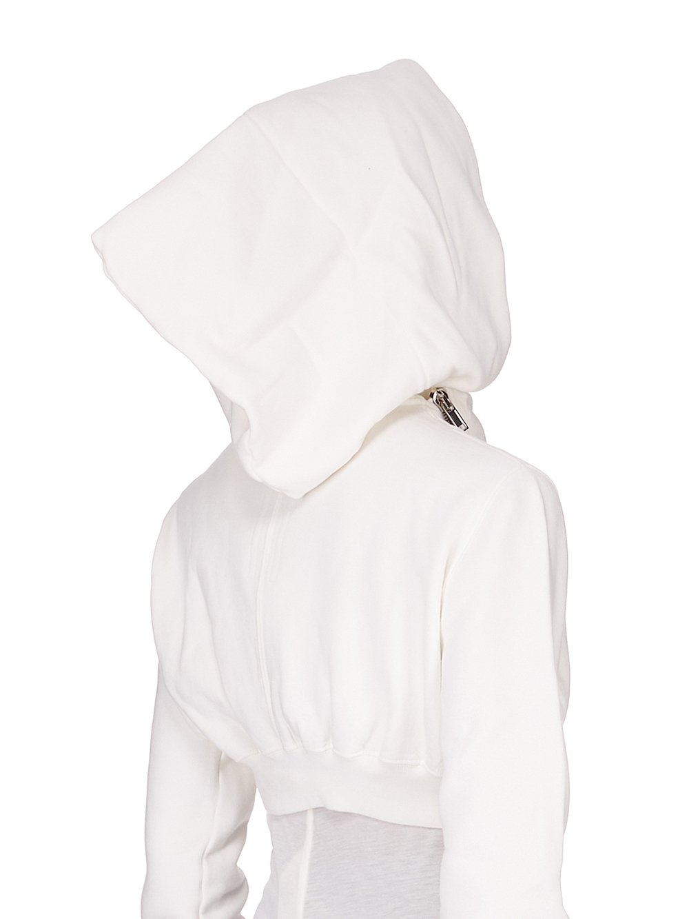 DRKSHDW FW25 CONCORDIANS MICRO MOUNTAIN HOODIE IN MILK FURKA HEAVY