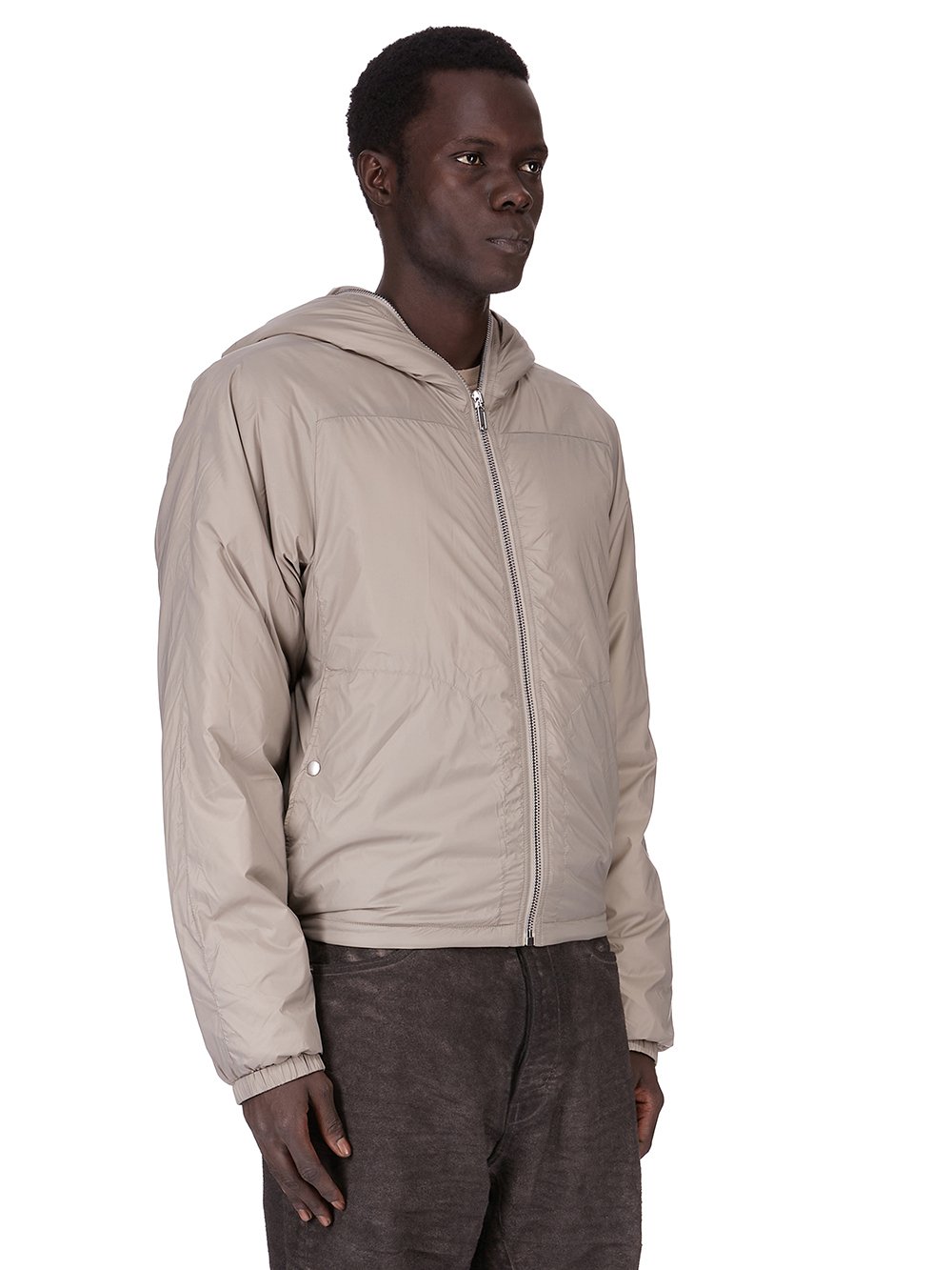 DRKSHDW FW25 CONCORDIANS SEALED WINDBREAKER IN DIRTY PEARL