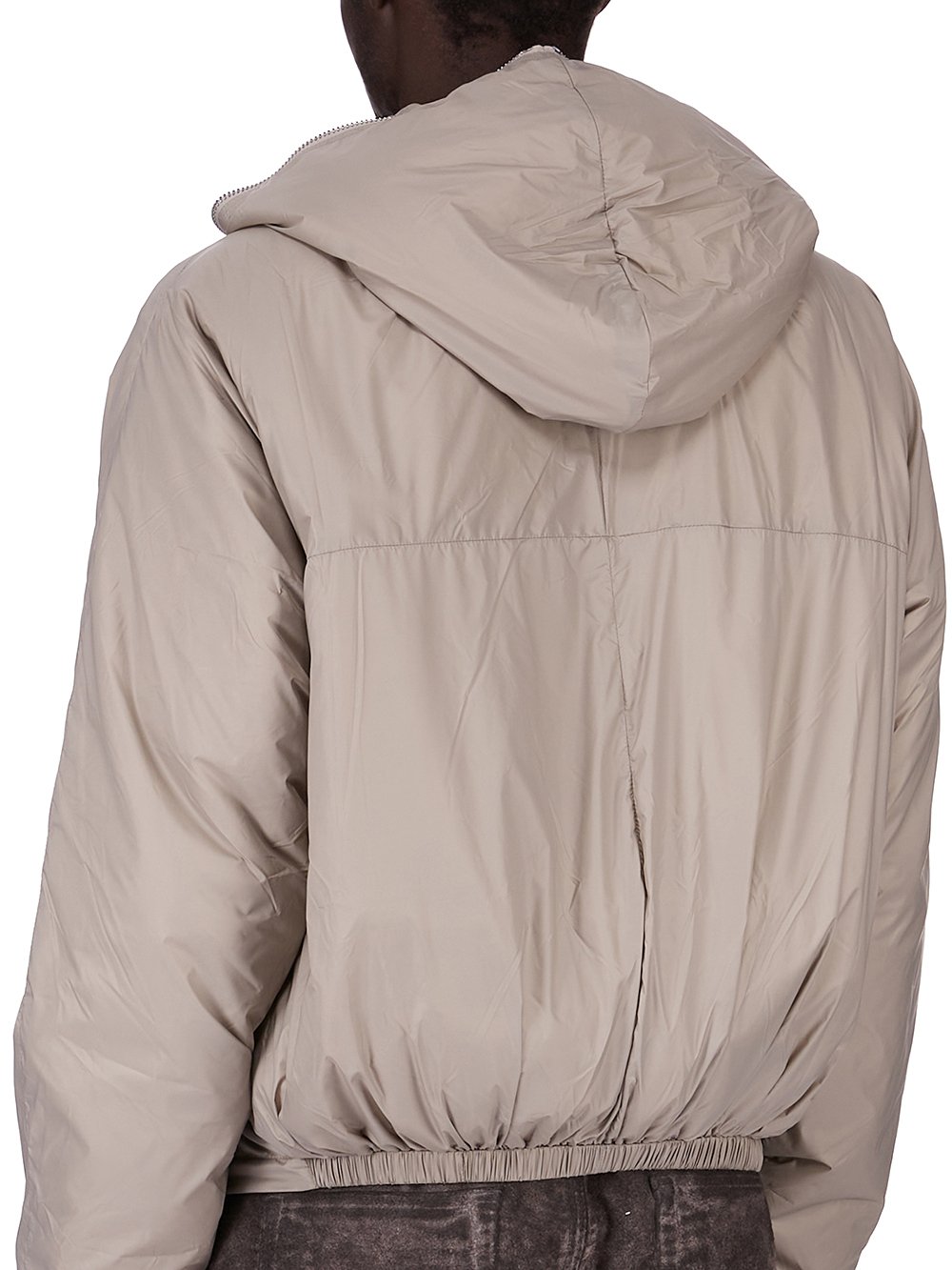 DRKSHDW FW25 CONCORDIANS SEALED WINDBREAKER IN DIRTY PEARL