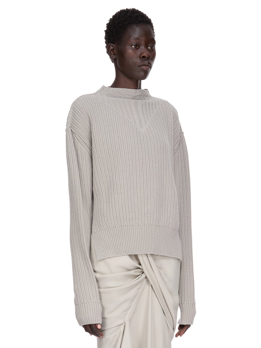 RICK OWENS FW25 CONCORDIANS PRECOLLECTION HEADON PULL IN PEARL