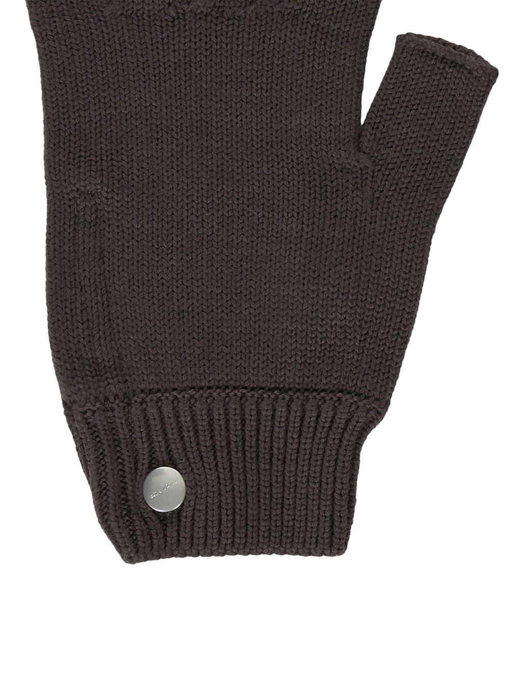 RICK OWENS FW25 CONCORDIANS TOUCHSCREEN GLOVES IN DRKDUST