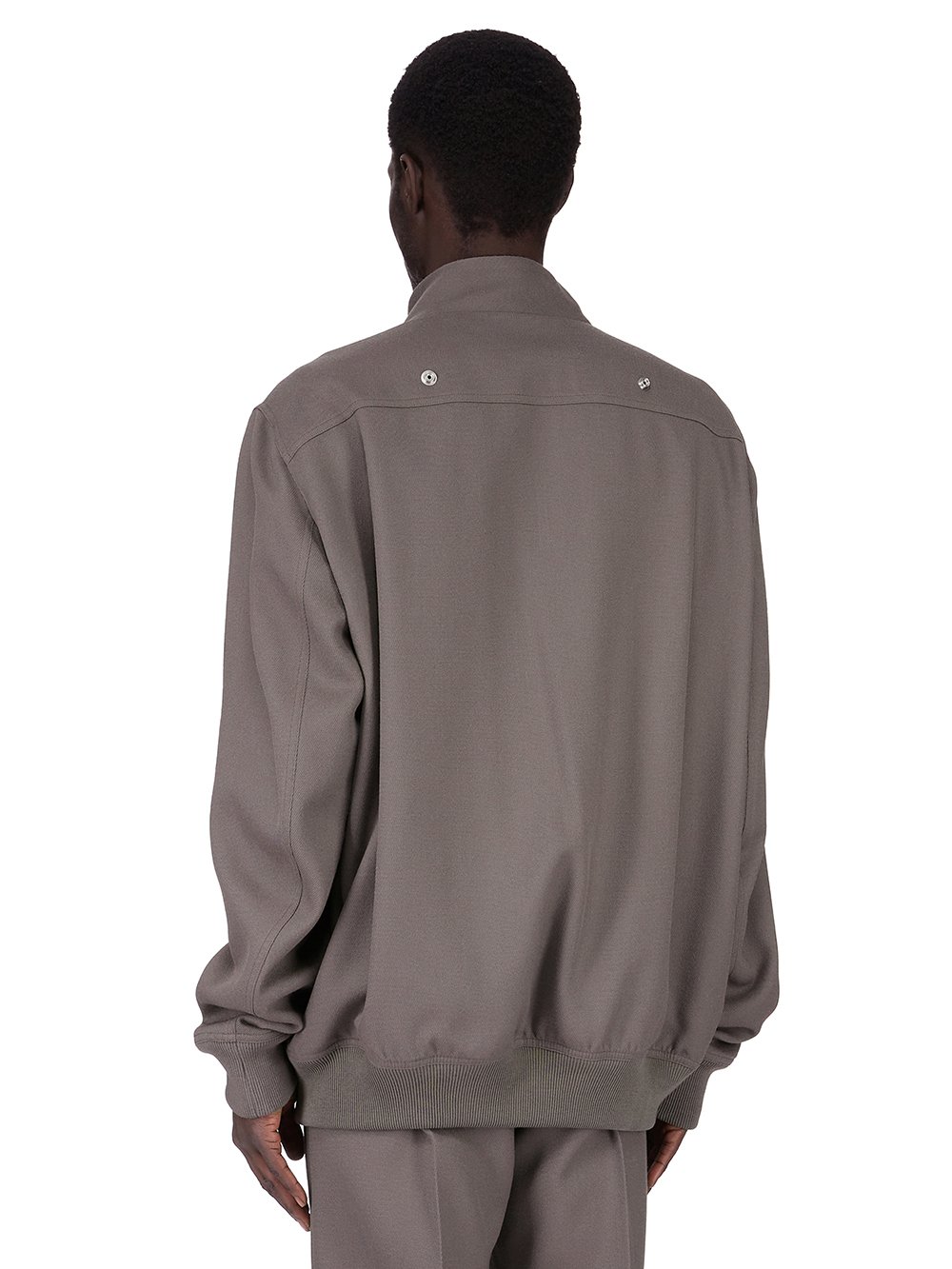 RICK OWENS FW25 CONCORDIANS HOLLYWOOD FLIGHT IN DUST WOOL DRILL