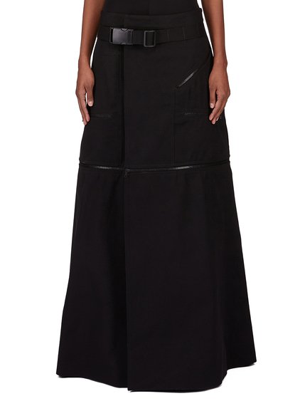美品　Rick owens 黒 タイトスカート Rick Owens Lilies Dirt Pillar Maxi Skirt | Black | FARFETCH