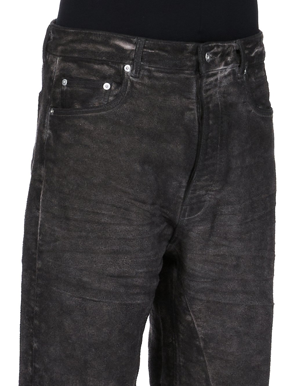 DRKSHDW FW25 CONCORDIANS GETH JEANS IN DRKDUST BRUSHED COTTON