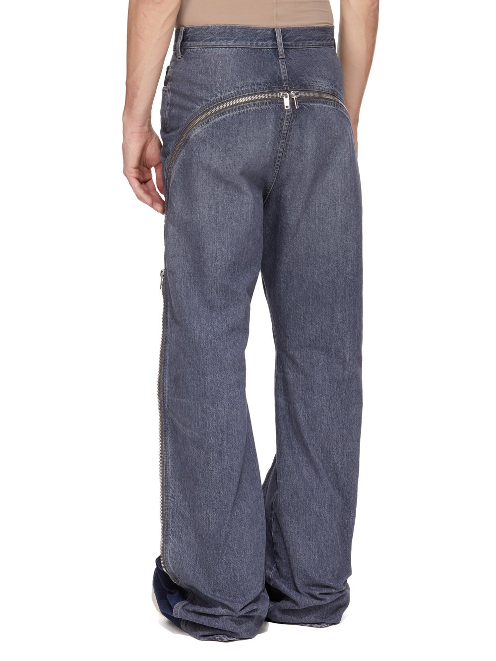 DRKSHDW FW25 CONCORDIANS BOLAN BANANA IN WASHED GREY 13OZ STONE