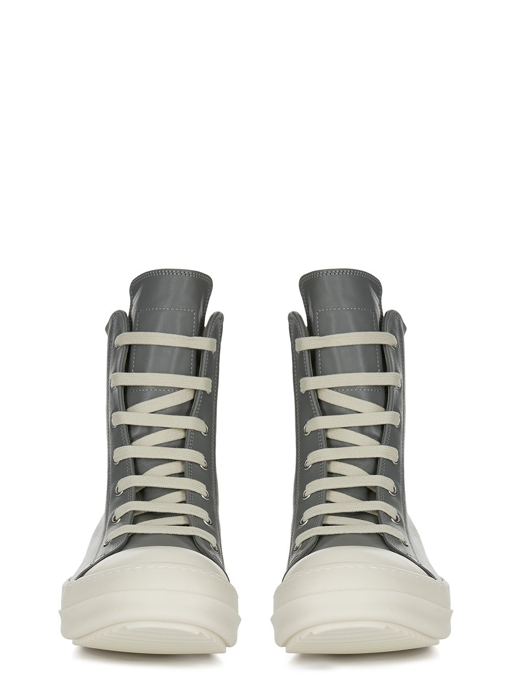 RICK OWENS FW25 CONCORDIANS SNEAKERS IN WASHED INDIGO/MILK/MILK