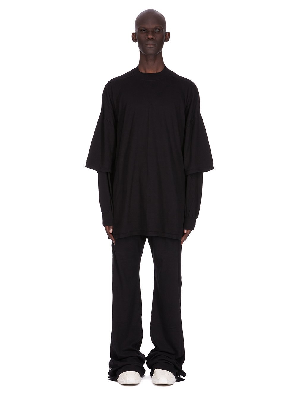 rick owens カットソー Rick Owens リックオウエンス カットソー JUMBO DOUBLE LS T ジャンボ