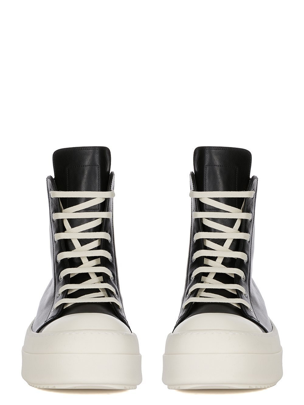 靴 rick owens Rick Owens DRKSHDW | Shop Online | Black Pentastitch Denim Sneaks
