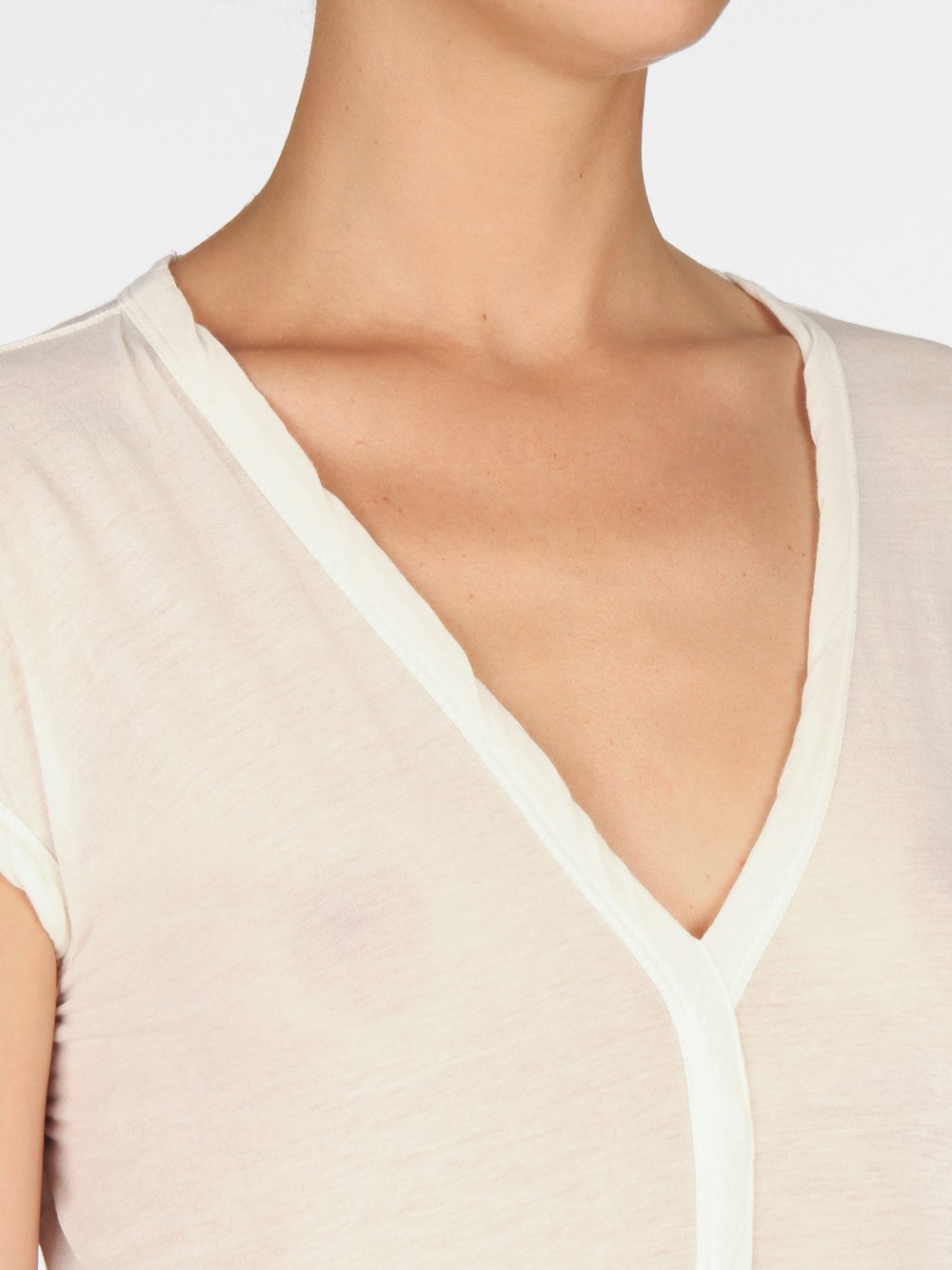 RICK OWENS DRKSHDW - V-NECK TEE