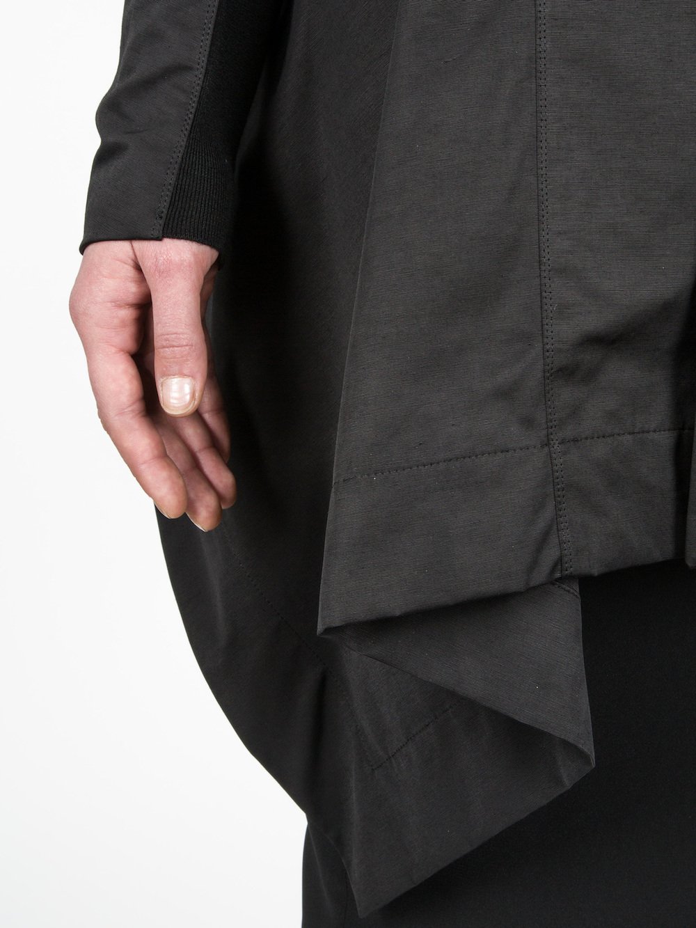 RICK OWENS - OBLIQUE COAT