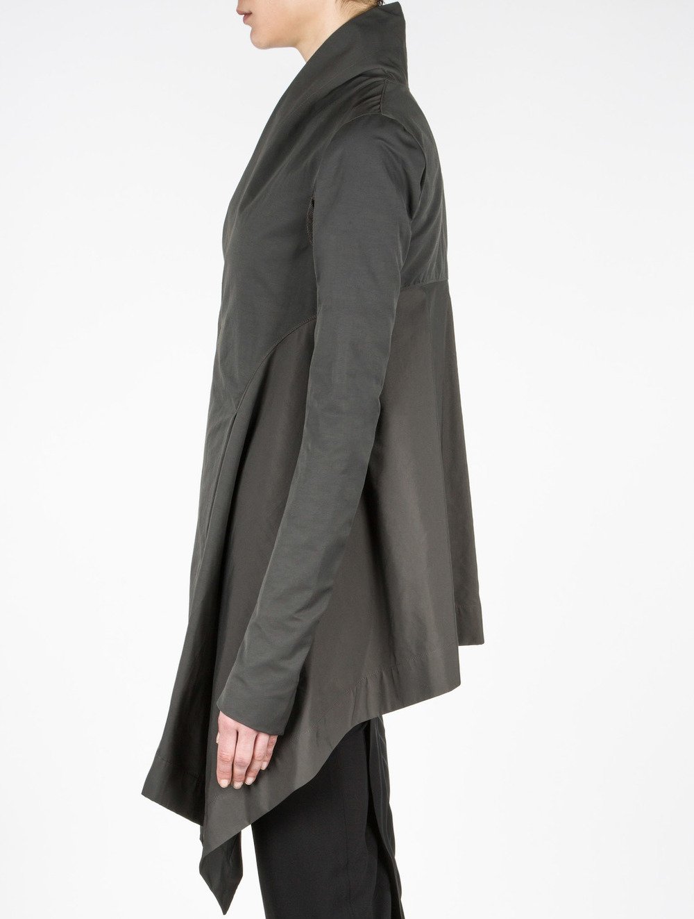 RICK OWENS - OBLIQUE COAT