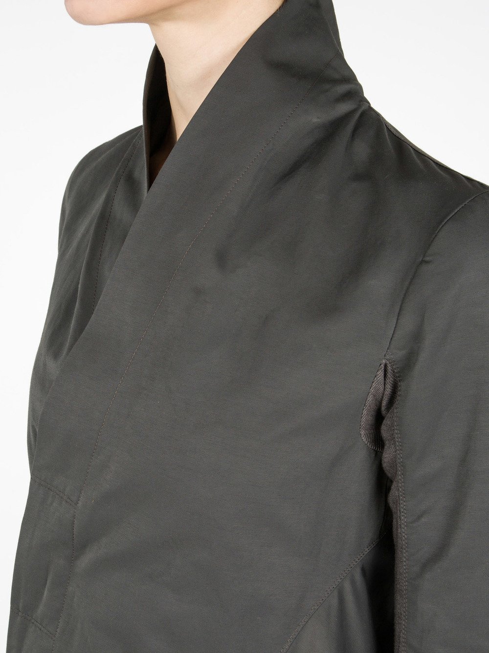 RICK OWENS - OBLIQUE COAT