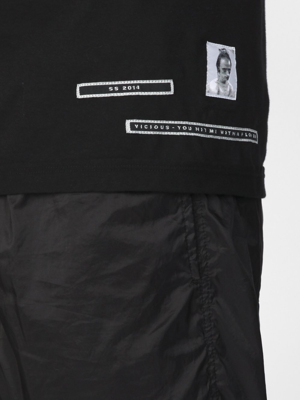 RICK OWENS DRKSHDW - LEVEL RIBBON TEE