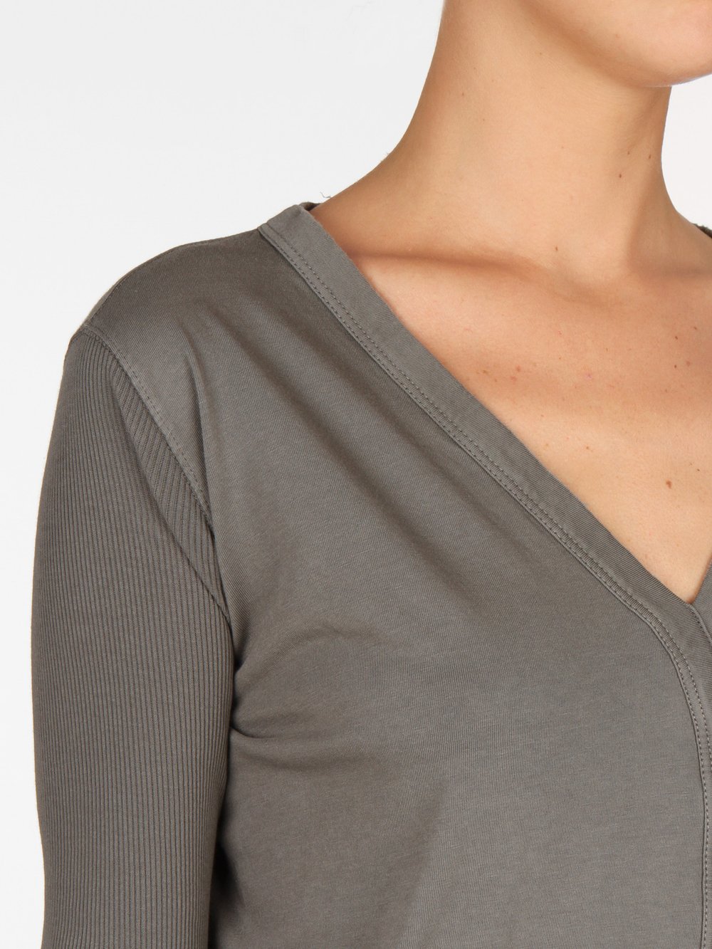 RICK OWENS DRKSHDW - LONG SLEEVE TEE