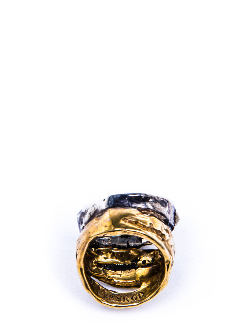 SHORT STRIPED DAVE RING image