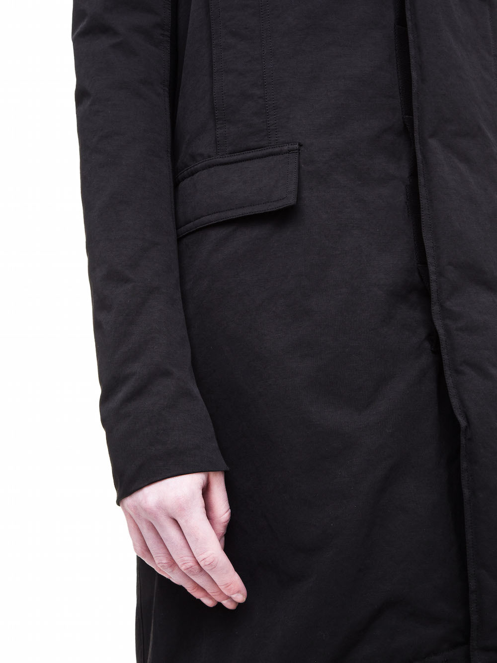 RICK OWENS FISHTAIL PARKA