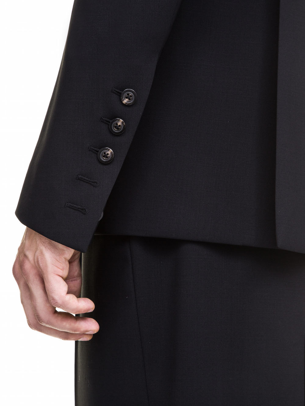 RICK OWENS SOFT BLAZER IN BLACK