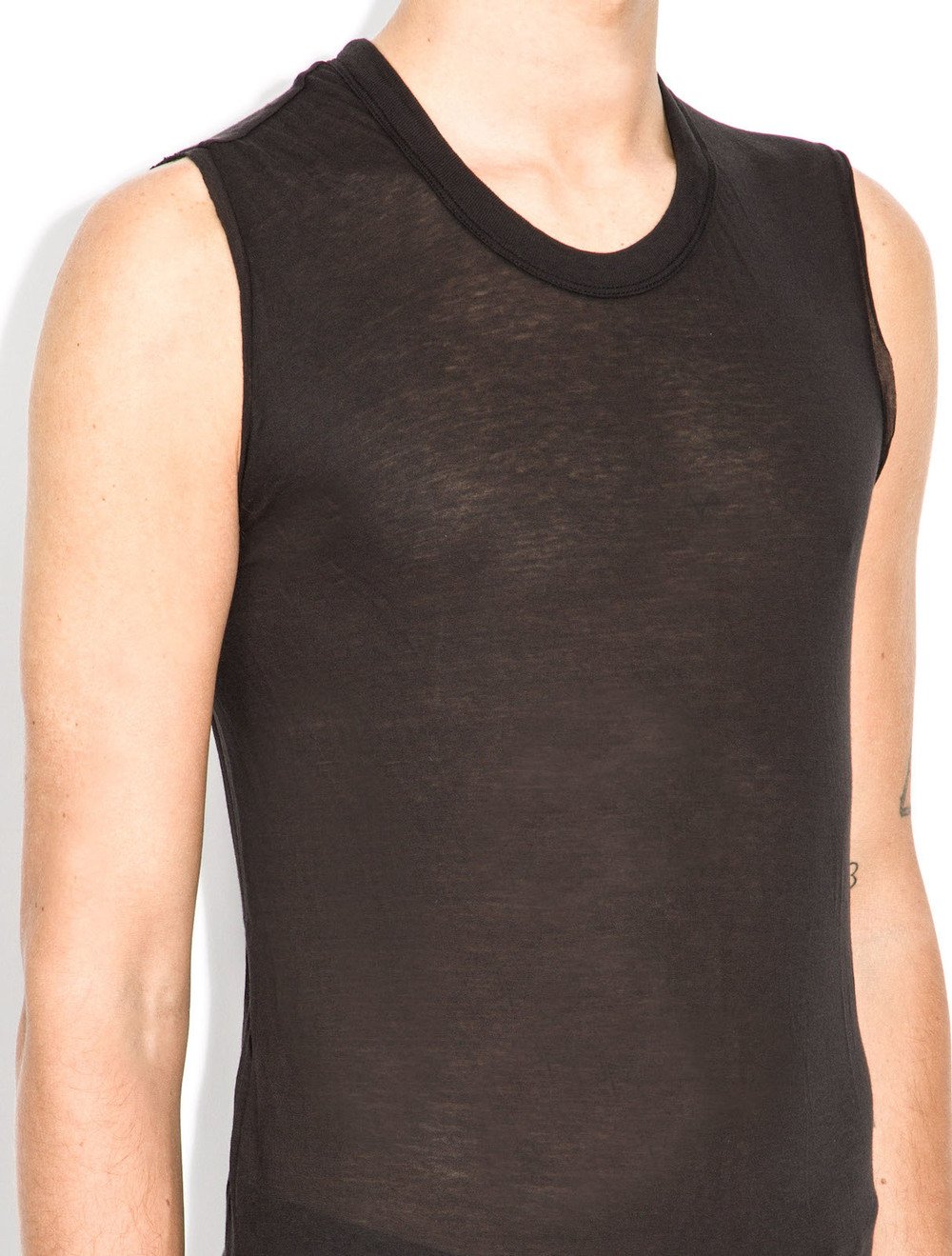 rick owens basic sleeveless tee