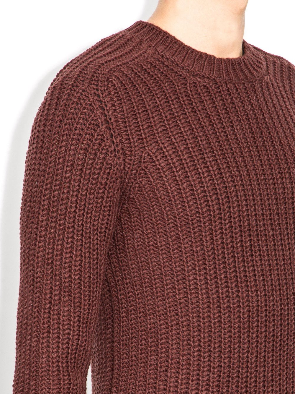 rick owens fw14 long sleeves sweater