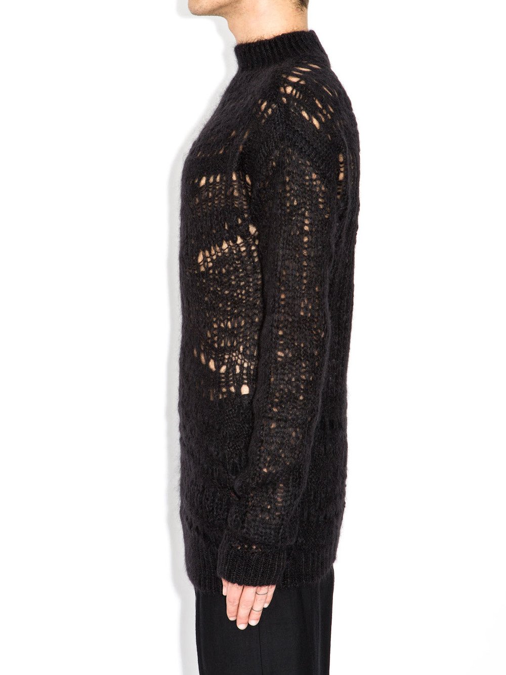 rick owens black pull