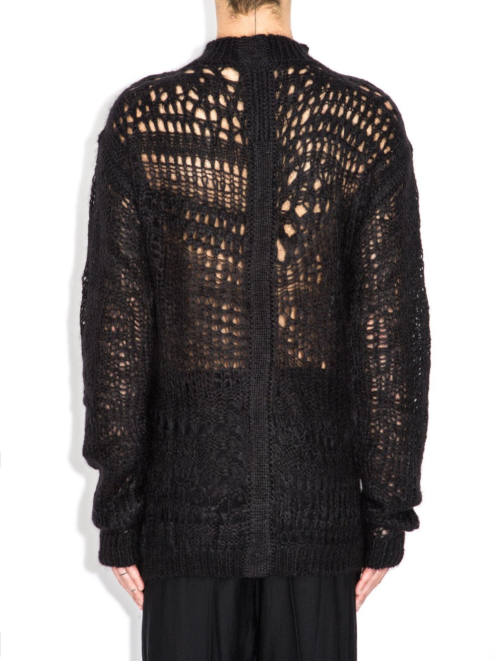 rick owens black psycho pull