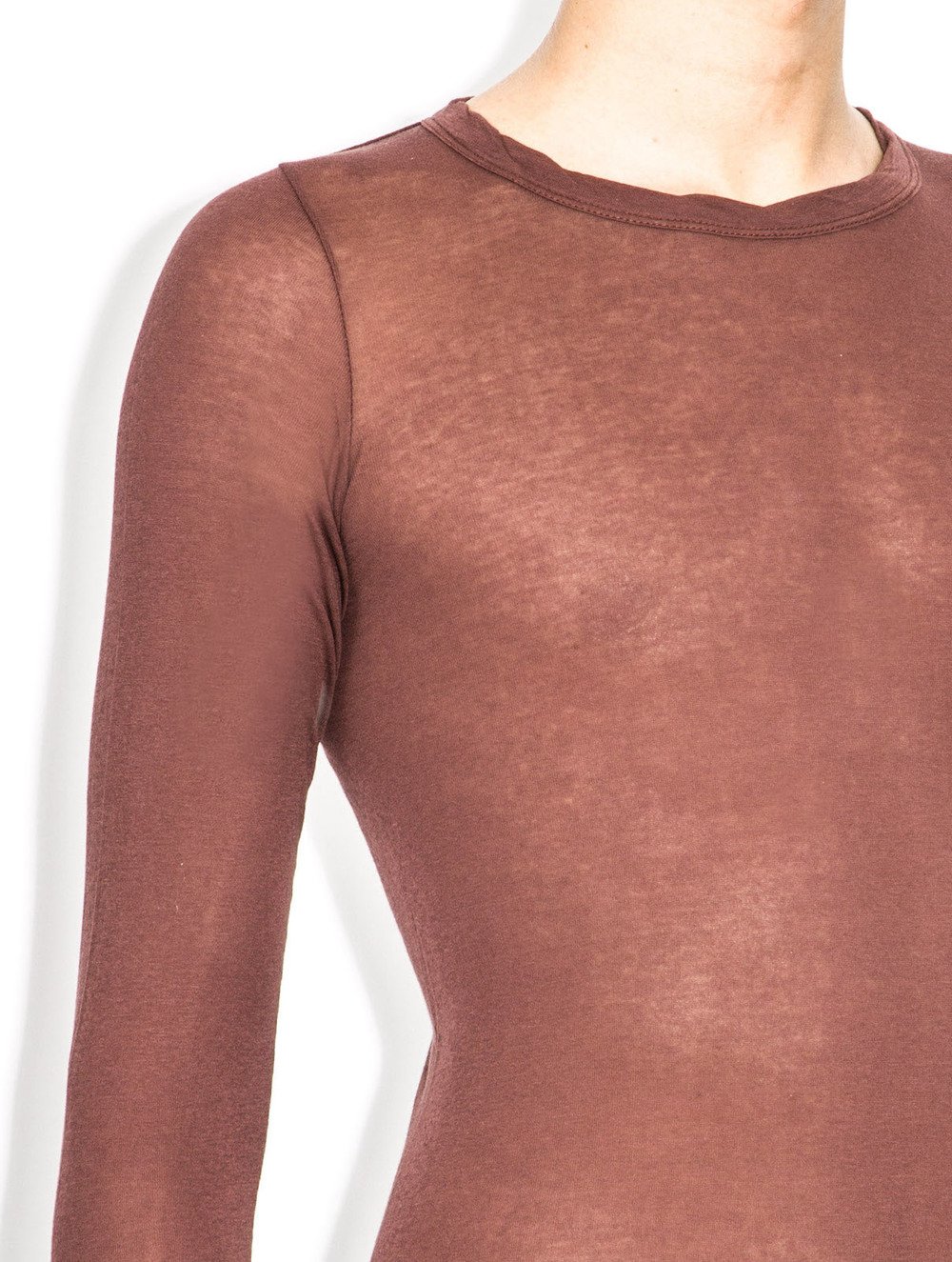 rick owens blood long sleeve