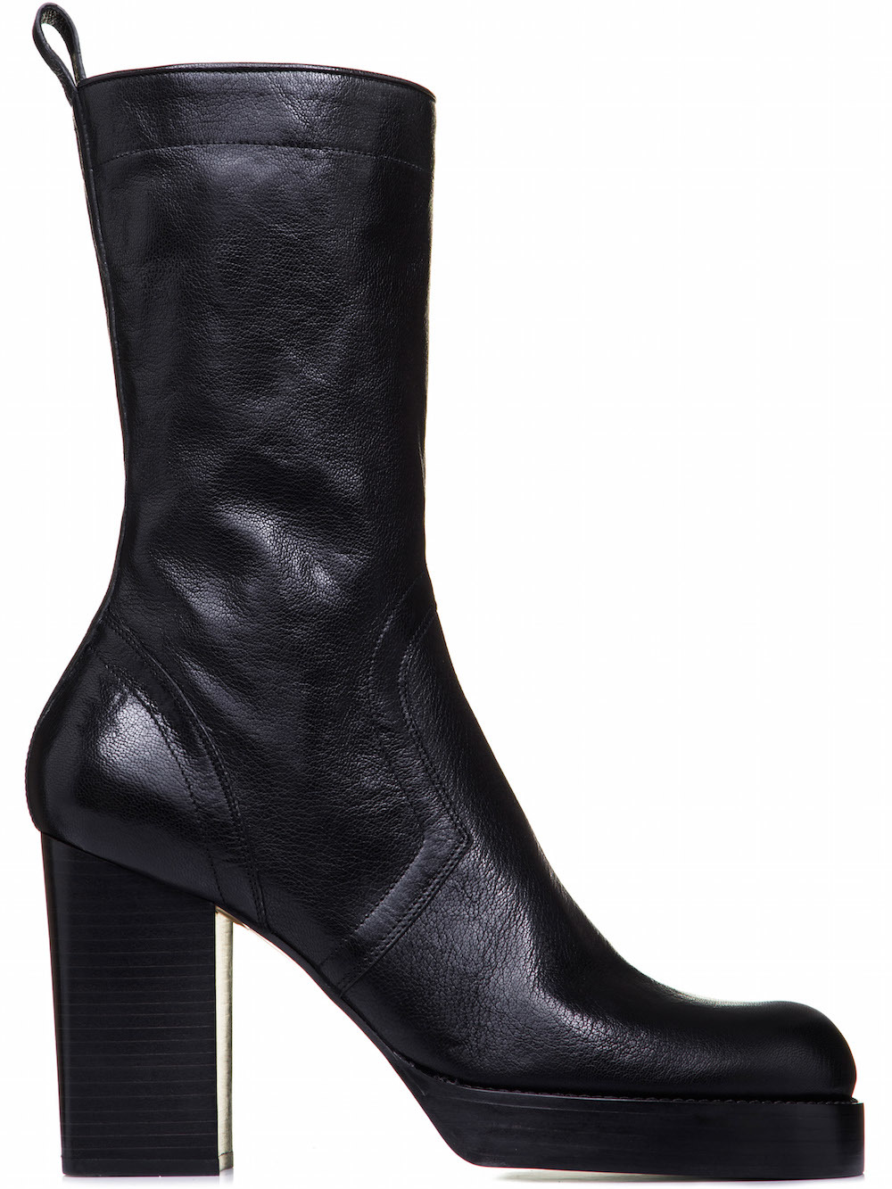 RICK OWENS CHUNKY BOOTS IN BLACK