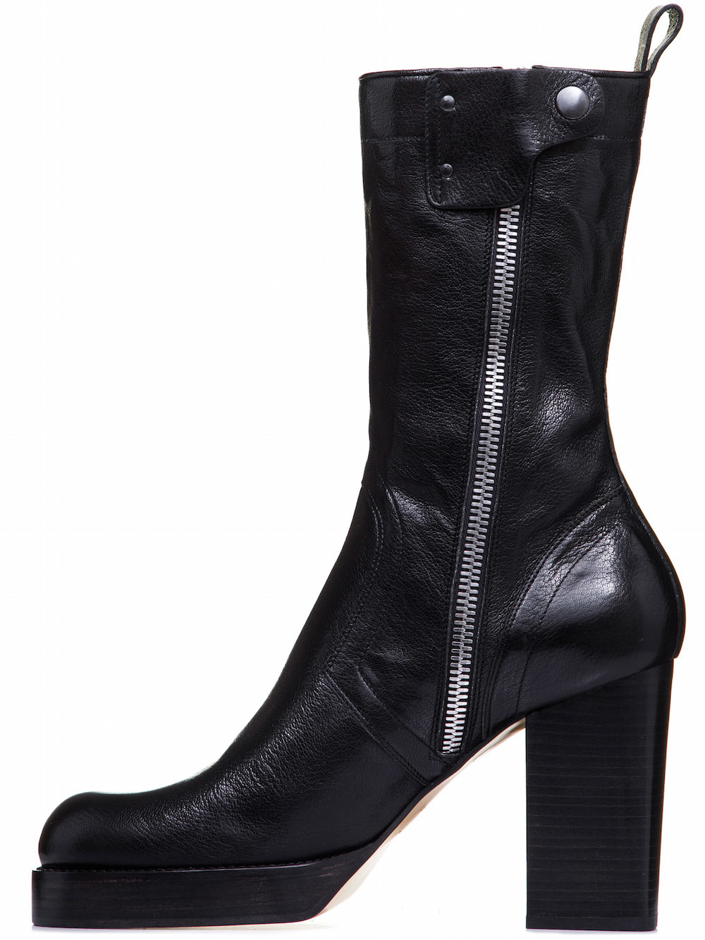 RICK OWENS CHUNKY BOOTS IN BLACK