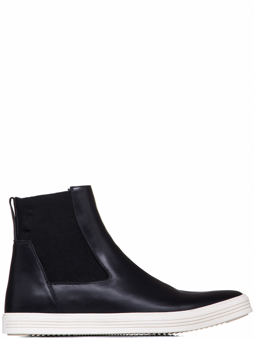 RICK OWENS MASTODON ELASTIC SNEAKERS IN BLACK